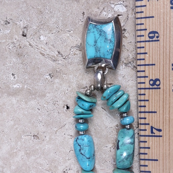 Barse Turquoise/Sterling Silver Necklace - Picture 7 of 11